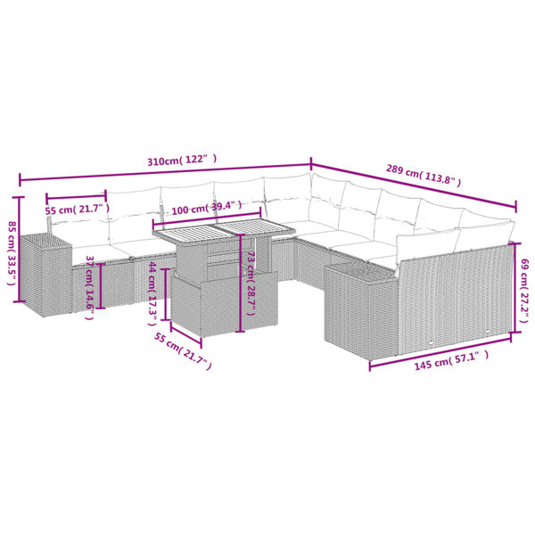 Dimensions du produit