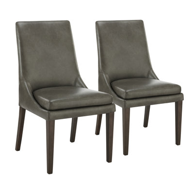Chaise d'appoint en cuir Niara