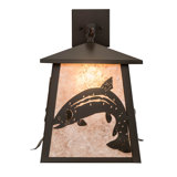 Rustic Lodge 1 - Light Outdoor Wall Lantern