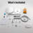 Calder Dual Function Complete Shower System with Rough in-Valve-98287147