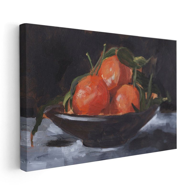 Fruit Plate II - Canvas Print Wall Art, 12" H x 18" W