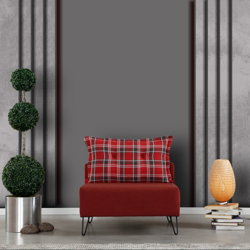 Fauteuil de chambre rembourré Aimi