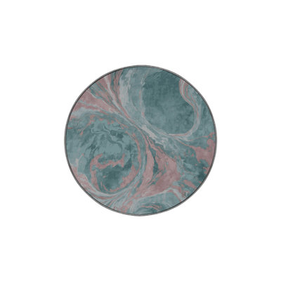 Machine Washable Gray Area Rug