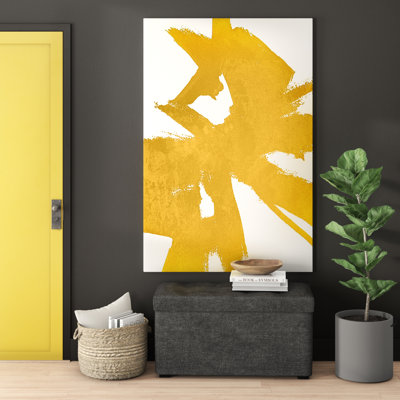 Dessin abstrait I par Laura Mae Dooris - Peinture sur toile