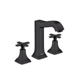 Hansgrohe Metropol Classic Widespread Faucet 160 with Cross Handles and Drain Assembly, 1.2 GPM