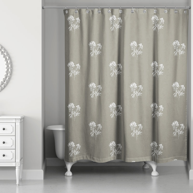 Rideau de douche Romigh, Taupe