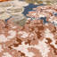Floral Square Throw Cushion-90946389