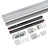 Concealed Sliding Barn Door Hardware Apply For 32-48'' Door, Aluminum Wall Mount System (Door Not Included)