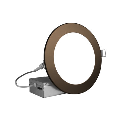 Ensemble d'éclairage encastré ultra mince 6 "à DEL CCT