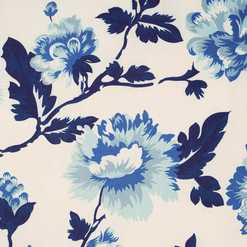 Blossom Linen Square Pillow Cover, 22" H x 22" W