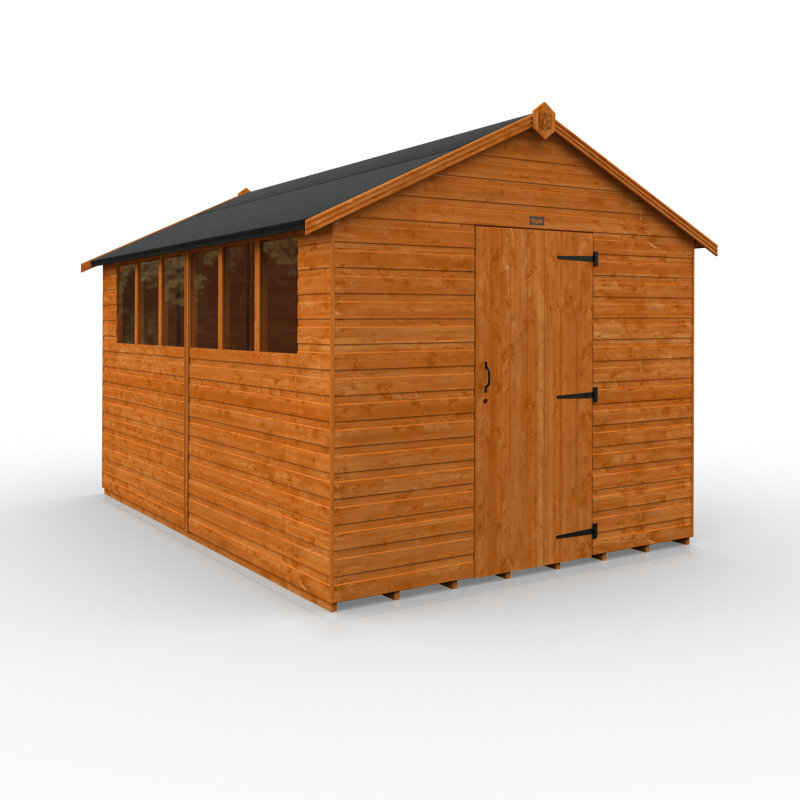 12x8w Tiger Shiplap Apex