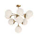 Nedra 10 Light Metal Chandelier
