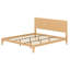 Lit plateforme en bois de bambou-477631909