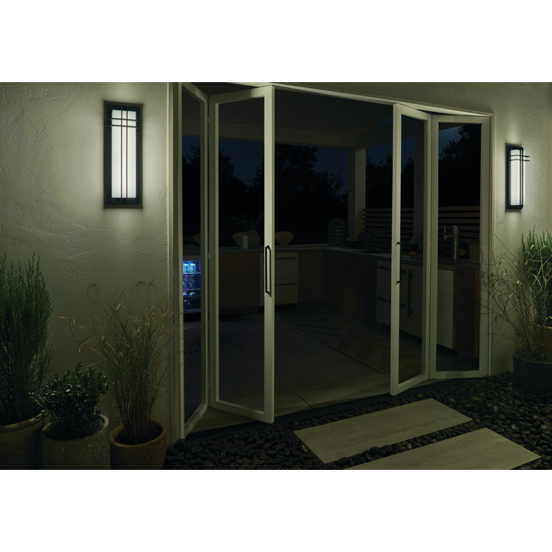 Plafonnier encastré d'extérieur 2 lumières DEL Heitz