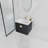Olev 23.8'' Single Bathroom Vanity with Ceramic Top