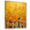 «Yellow Flowers Pottery Garden I», reproduction sur toile