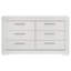Commode 6 tiroirs Pierce White-1099699829