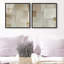 Vanilla Set High-Gloss Frameless Acrylic Glass Wall Art Abstract Print by Oliver Gal, Ready to Hang, 12 x 12-181855719-181855715