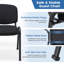 Chaise de conférence en lin Lizbhet