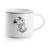 Peanuts Best Day Ever 4 Piece 16 Ounce Stoneware Mug Set in White