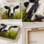«Curious Cow», art mural sur toile tendue-1642940878