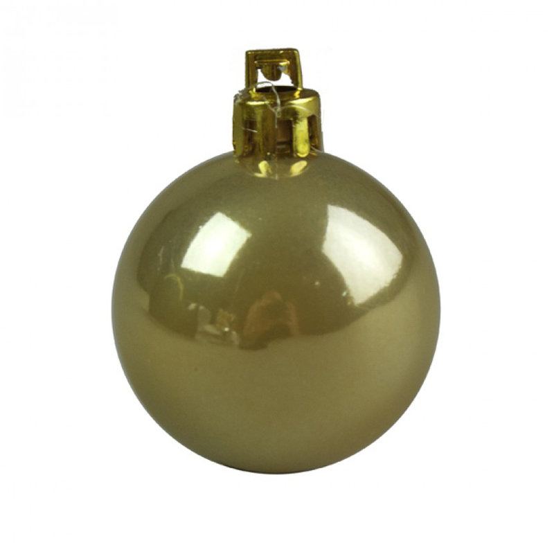 4cm Bauble, Antique Gold