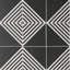 Carreau de porcelaine mate pour plancher et mur 7,87 po x 7,87 po Script Stripe-61798042