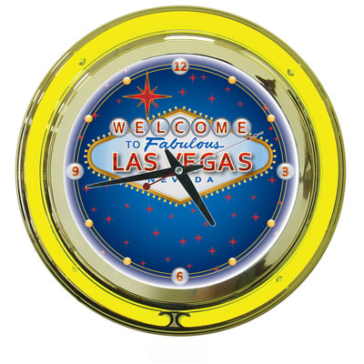 Las Vegas Wall Clock