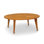Sage Round Coffee Table With Wood Legs