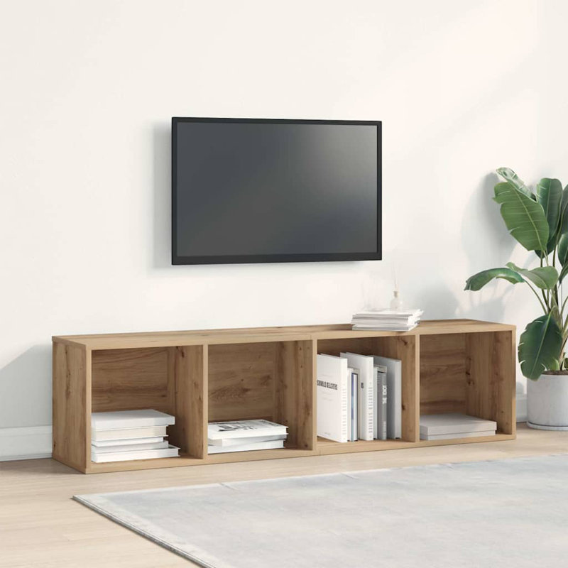 Keya Cube Bookcase, Old wood