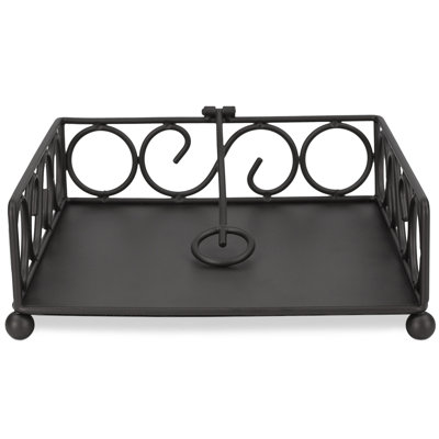 Porte-serviettes plat Scroll