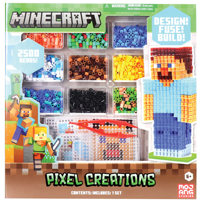 Créations 3D Pixel: Minecraft - 2500 perles