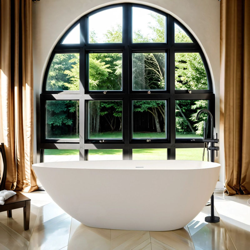 1500mm x 780mm Freestanding Stone Bathtub