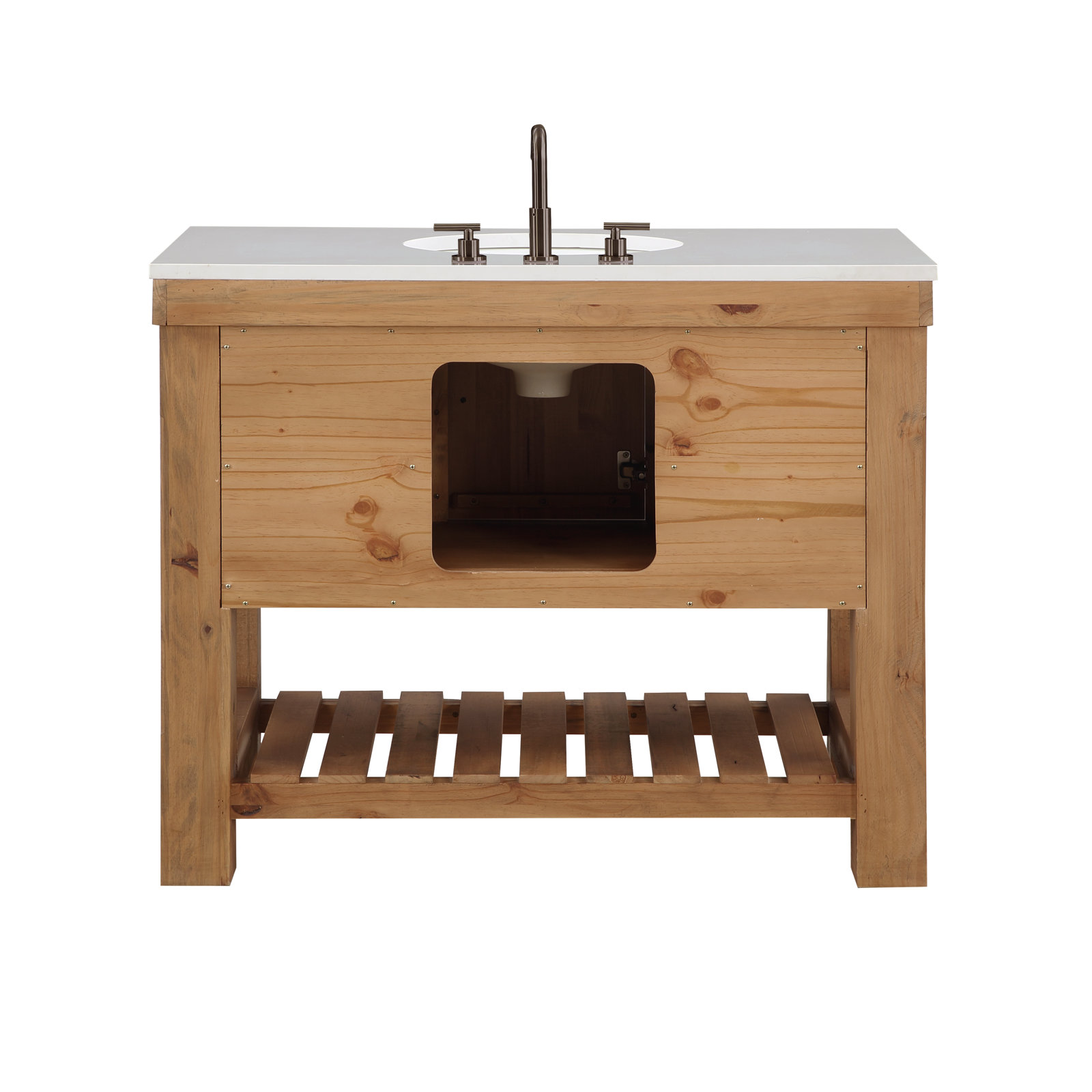 Bromley 42" Pine Single Bathroom Vanity