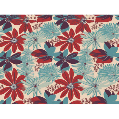 Édredon floral Ansa