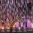 Meteor Shower 192 Light Solar String Lights-1167417891