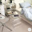 Table d'appoint / table basse en acrylique en forme de S - table d'appoint créative minimaliste moderne, tablette de chevet, porte-revues, décoration de luxe de style nordique-50362654