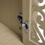 Buffet 4 portes avec pieds robustes