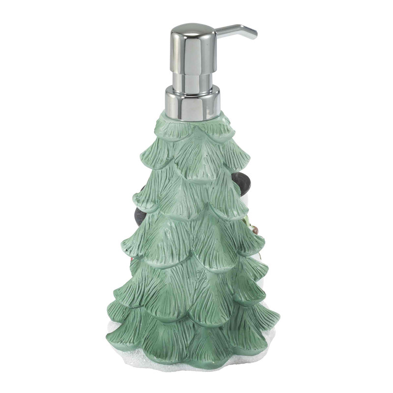 Winter Snowman Bath Avanti Linens Lotion Dispenser