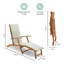 Sun Lounger Steamer Chair