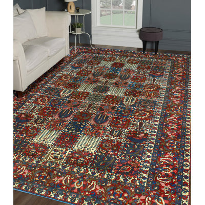 Khurram Distressed Konnor Ivory Rug