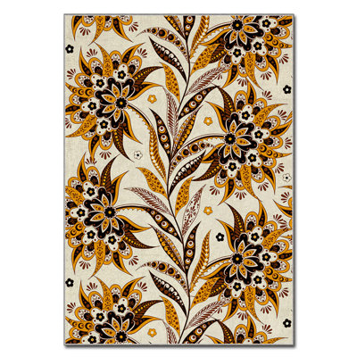 Tapis luxueux en polyester, 3,3 x 4,6 pieds, tissu 100% velours | 740 g / m², poils d'une hauteur de 0,08 po | Éponge stratifiée antidérapante pour le confort | Facile à nettoyer, lavable à la machine à 86 ° F
