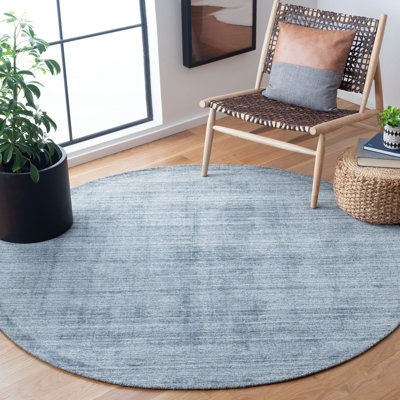 Tapis gris tissé à la main Newcastle
