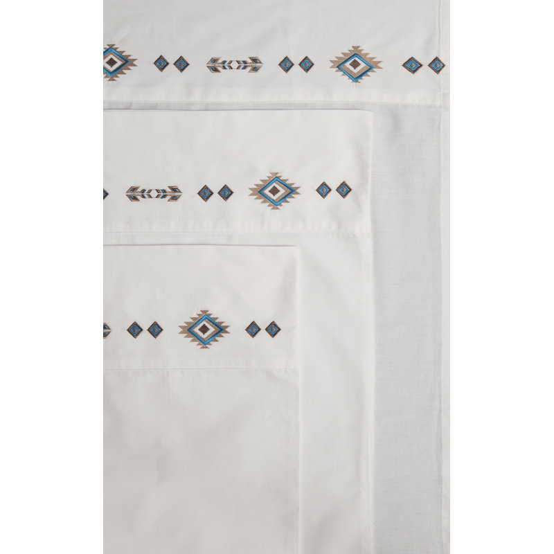 100% Cotton Sheet Set, Twin Sheet Set + Fitted Sheet + 1 Pillowcase
