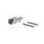 Noyer / chrome poli