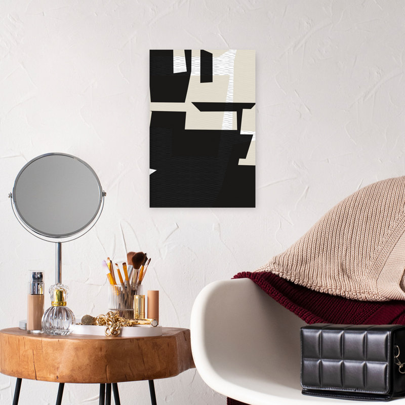Art contemporain contemporain abstrait, H 18 po x l 12 po