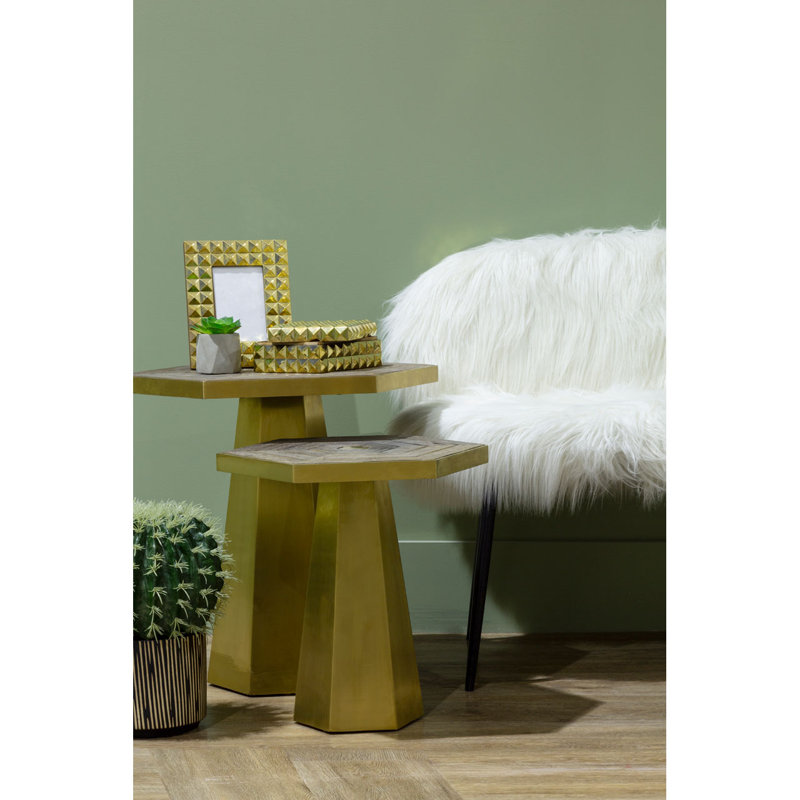 Waterton Pedestal End Table