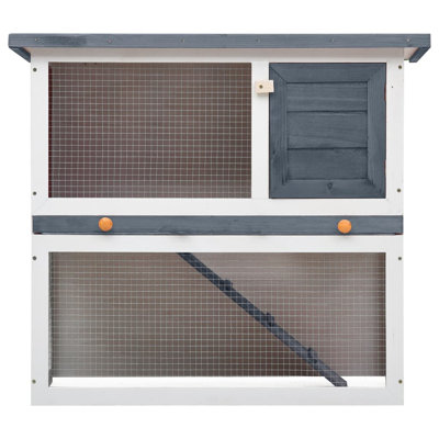 Jaron Weather Resistant Rabbit Small Animal Hutch