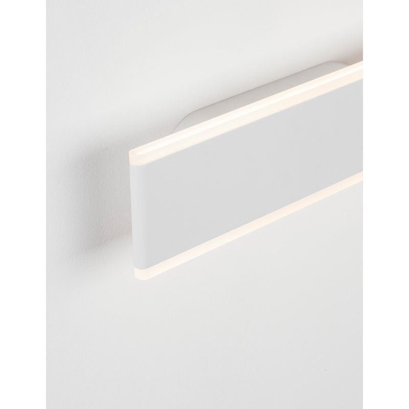  2-Light LED Up & Downlight, 8cm H x 30.4cm W x 4.8cm D