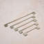 Brushed Nickel Slim Square D-Bar Handles-122026813